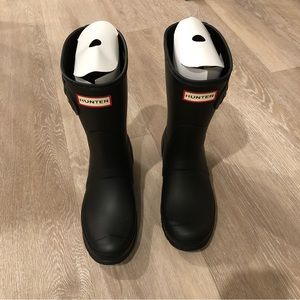Hunter Original Short Rain Boots in Black